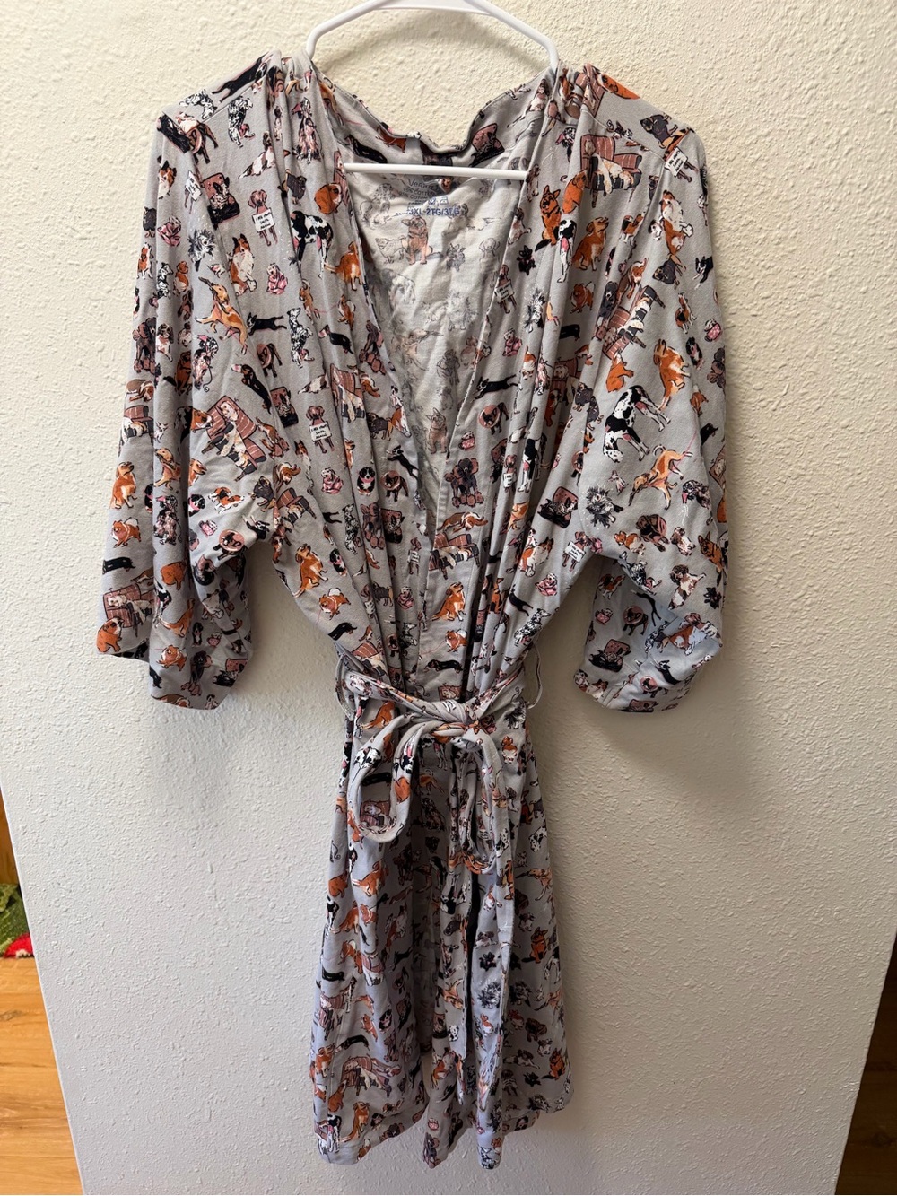 Vera Bradley dog show Gray Robe